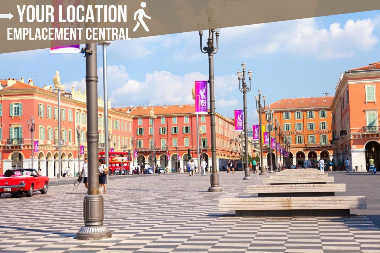 Cosy Cocoon Place Massena Nice Exterior foto